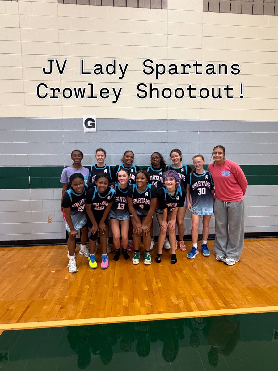 sprtnladyhoops's tweet photo. We left the Crowley Shootout better, competing together and playing hard. Proud of both teams’ effort and fight—and grateful to our injured players who showed up to coach. #STAND #OWE #WeGotUs https://t.co/lqXz5Rt5SN