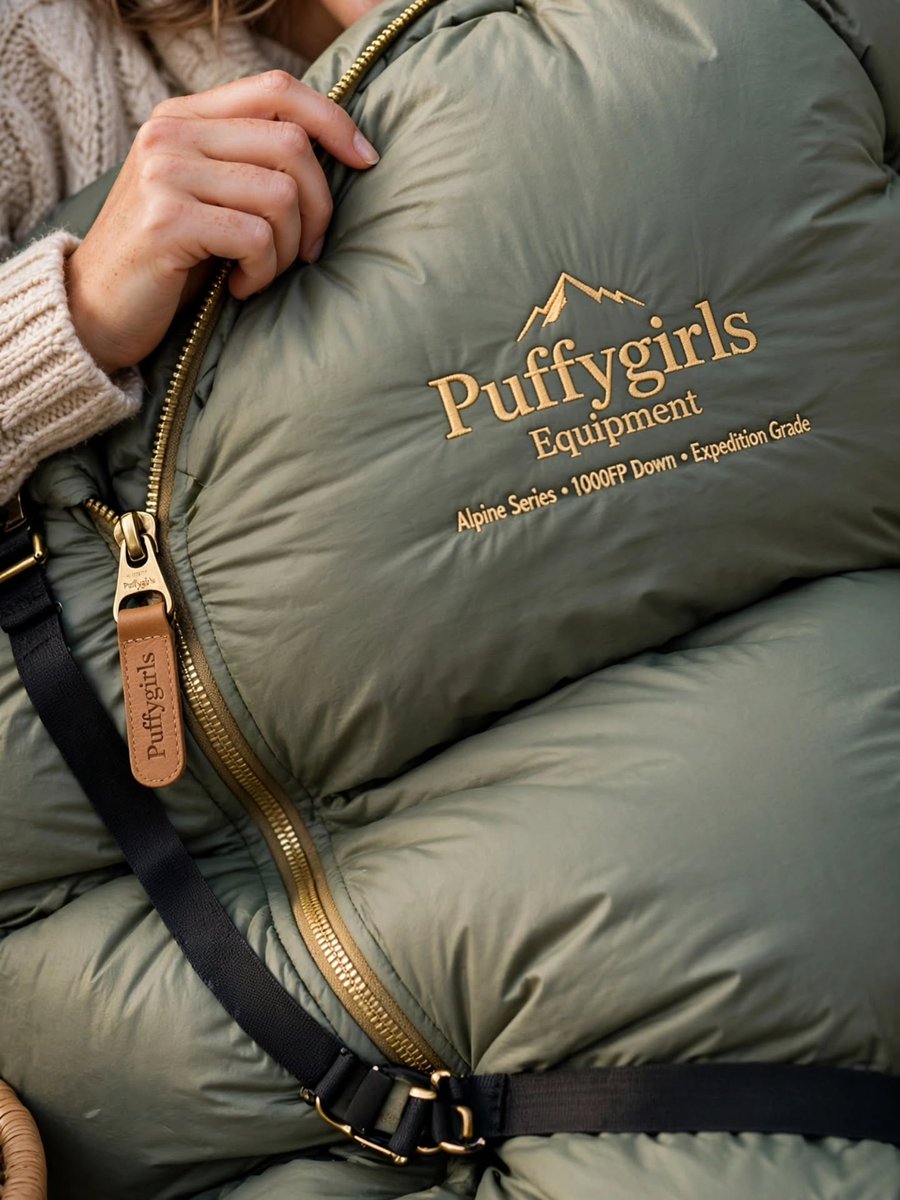Marchtin85's tweet photo. Sleeping bag girl in a puffer jacket. PuffyGirls Equipment. Love our pictures? Don’t forget to like and follow @puffyjacket for more content. Thanks! https://t.co/Zv8ZiWqBX5