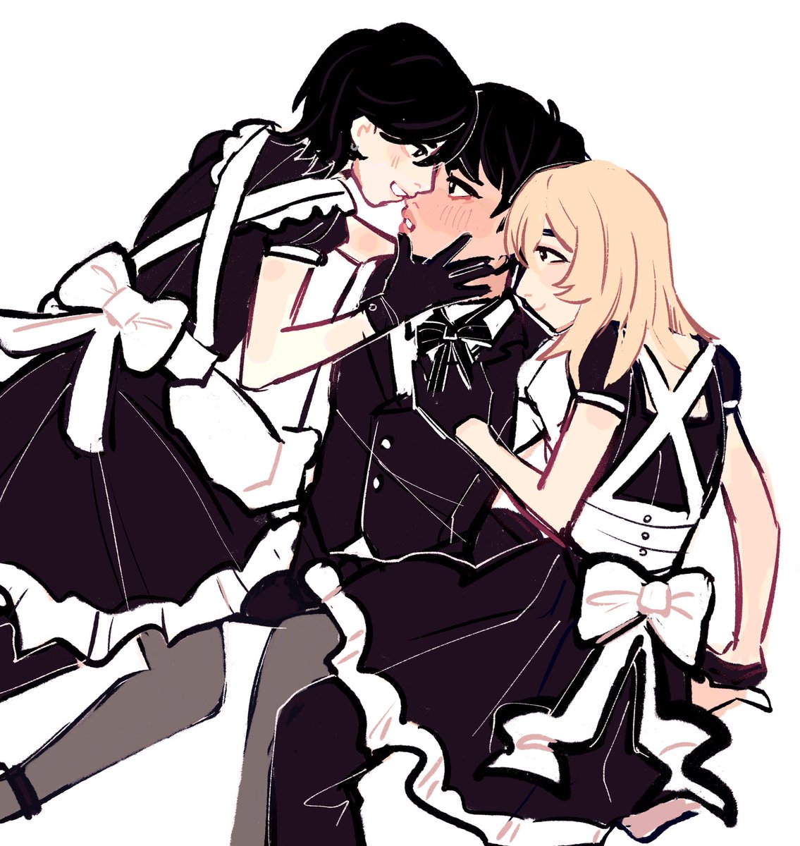 kyouppy's tweet photo. happy birthday keeho u get a 2for1 deal on cat maids today https://t.co/RA2OuKYBgL