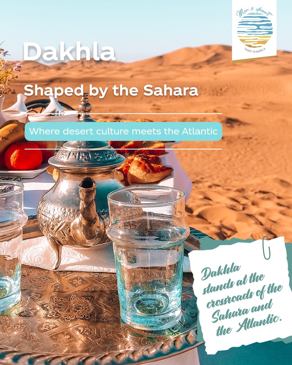 KeraHartleben's tweet photo. Did you know? For centuries, Dakhla has connected the Sahara and the Atlantic, shaped by the region’s cultures and traditions. Today, this heritage makes discovering Dakhla truly unique. https://t.co/rMpdoCwxED