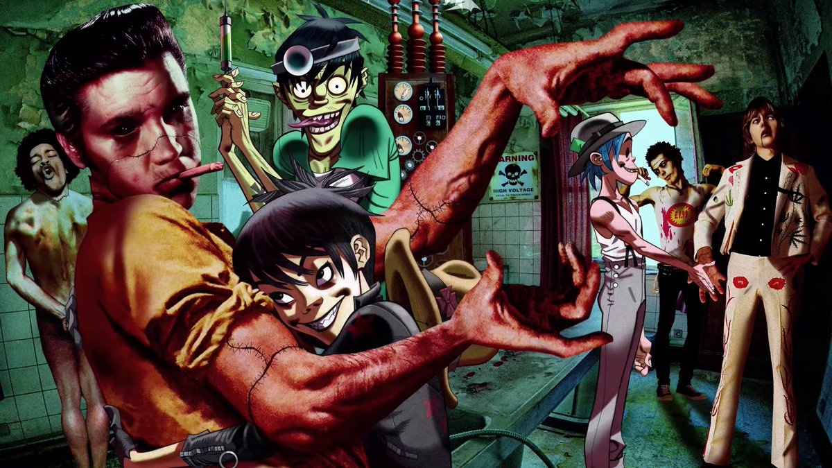 gumchapels's tweet photo. I just adore how experimental phase 4 could get at times,, more gorillaz art like this I beg https://t.co/uWTiYhYK73