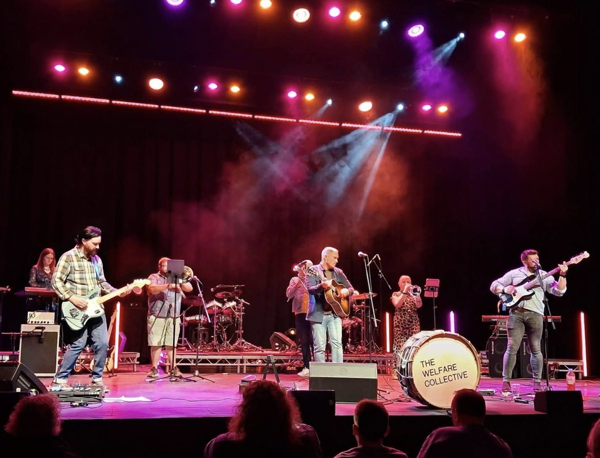 thewelfarecoll's tweet photo. .@thewelfarecoll live @ #durhamfolkfestival @GalaDurham @RedhillsDurham 🙌

Huge thanks to Durham Folk Festival for an amazing weekend of music! Loved been apart of it ✨

📸 live on-stage, soundcheck &amp; behind the scenes

.
.
.

#thewelfarecollective #welfarecollective https://t.co/TmMWLURN2N