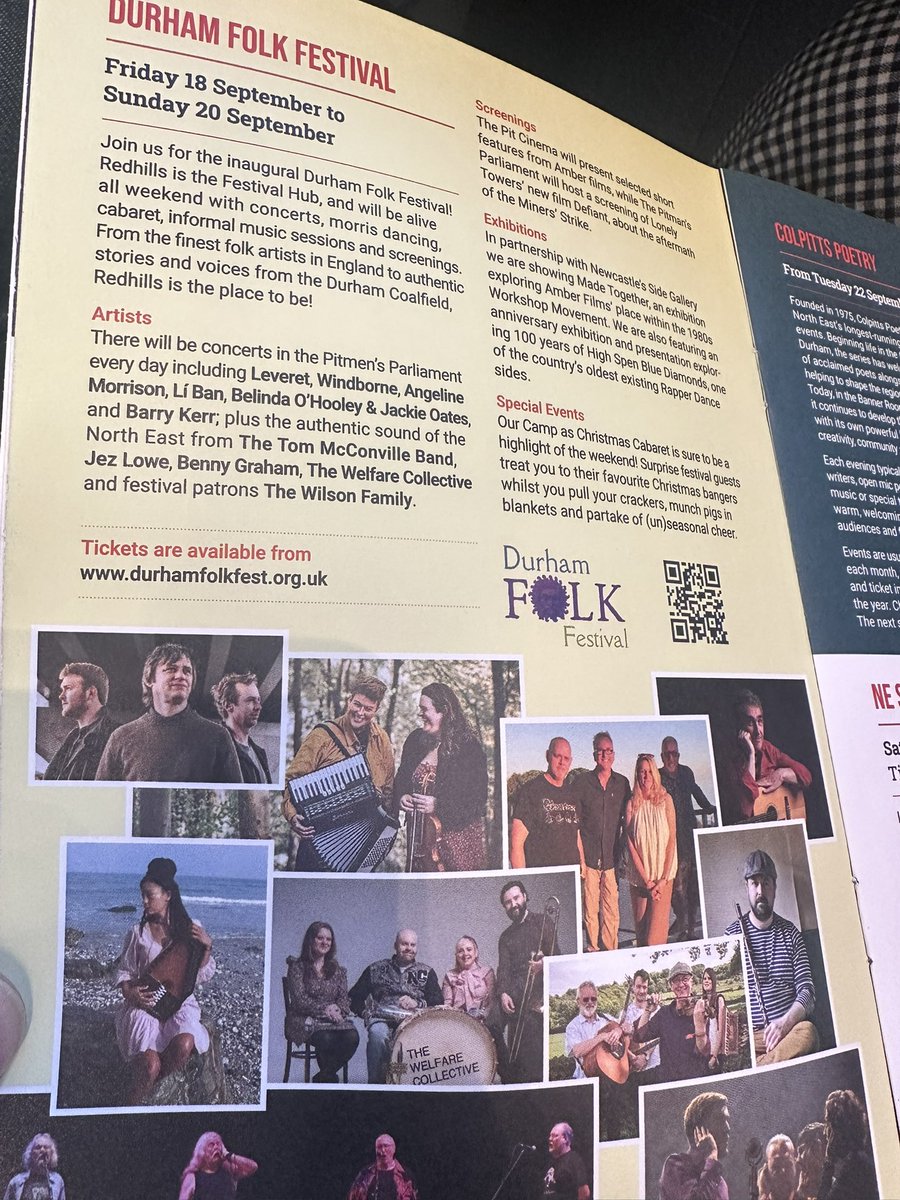 thewelfarecoll's tweet photo. .@thewelfarecoll live @ #durhamfolkfestival @GalaDurham @RedhillsDurham 🙌

Huge thanks to Durham Folk Festival for an amazing weekend of music! Loved been apart of it ✨

📸 live on-stage, soundcheck &amp; behind the scenes

.
.
.

#thewelfarecollective #welfarecollective https://t.co/TmMWLURN2N