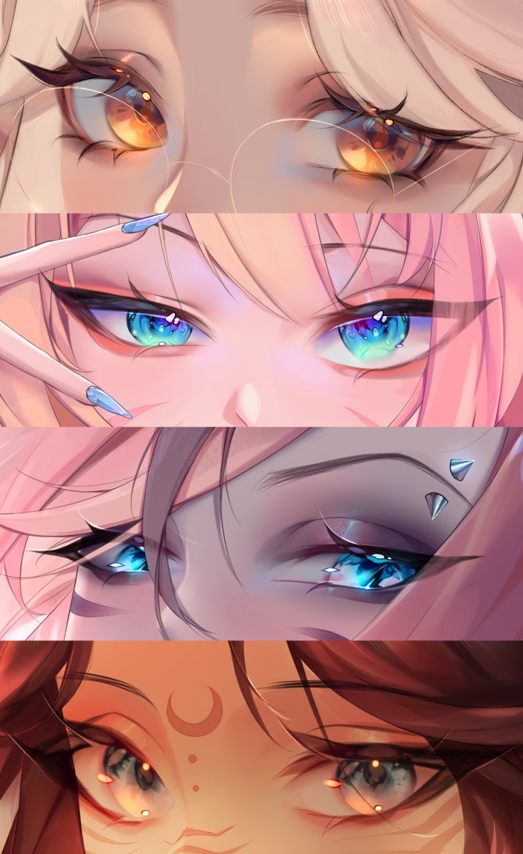 HattiKey's tweet photo. ⭒eyes of my art⭒ https://t.co/9li6ReX8uE