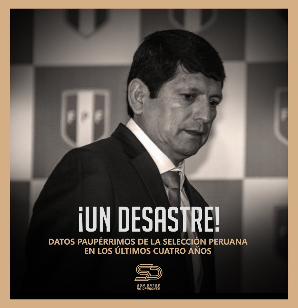 sondatos_noop's tweet photo. DATOS PAUPÉRRIMOS de la SELECCIÓN PERUANA en los últimos cuatro años.

❌ Récord. Registró el peor inicio en Eliminatorias desde formato todos contra todos.
❌ Récord. Registró menos triunfos en Eliminatorias desde formato todos contra todos.
❌ Récord. Registró menos goles a favor en Eliminatorias desde formato todos contra todos.
❌ Récord. Sumó cinco partidos seguidos sin anotar por primera vez en Eliminatorias.
❌ Récord. Sumó la peor racha partidos sin ganar en Eliminatorias de los últimos 30 años.
❌ Récord. No anotó de visita en Eliminatorias 2026. No sucedía desde Eliminatorias 1974.
❌ Récord. Remató cero tiros al arco en 2 duelos seguidos por primera vez en Eliminatorias.
❌ Récord. No superó la fase de grupos de una Copa América después de 10 ediciones.
❌ Récord. Se eliminó en fase de grupos de una Copa América por primera vez en 31 años.
❌ Récord. Registró la peor racha de partidos seguidos sin ganar de los últimos 32 años.
❌ Histórico. Perdió ante Canadá por primera vez en la historia.
❌ Histórico. Perdió ante un país africano por primera vez en la historia.
❌ Histórico. Perdió de local ante Paraguay en torneos oficiales por primera vez en la historia. 
❌ Histórico. Recibió cuatro goles ante Estados Unidos por primera vez en la historia.