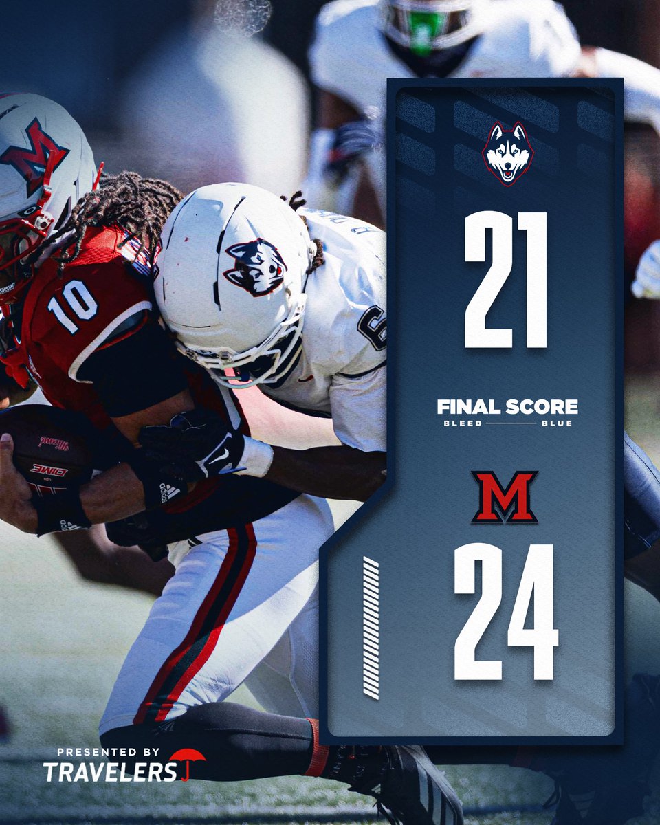 UConnFootball's tweet photo. Final https://t.co/nvm6n2F3es