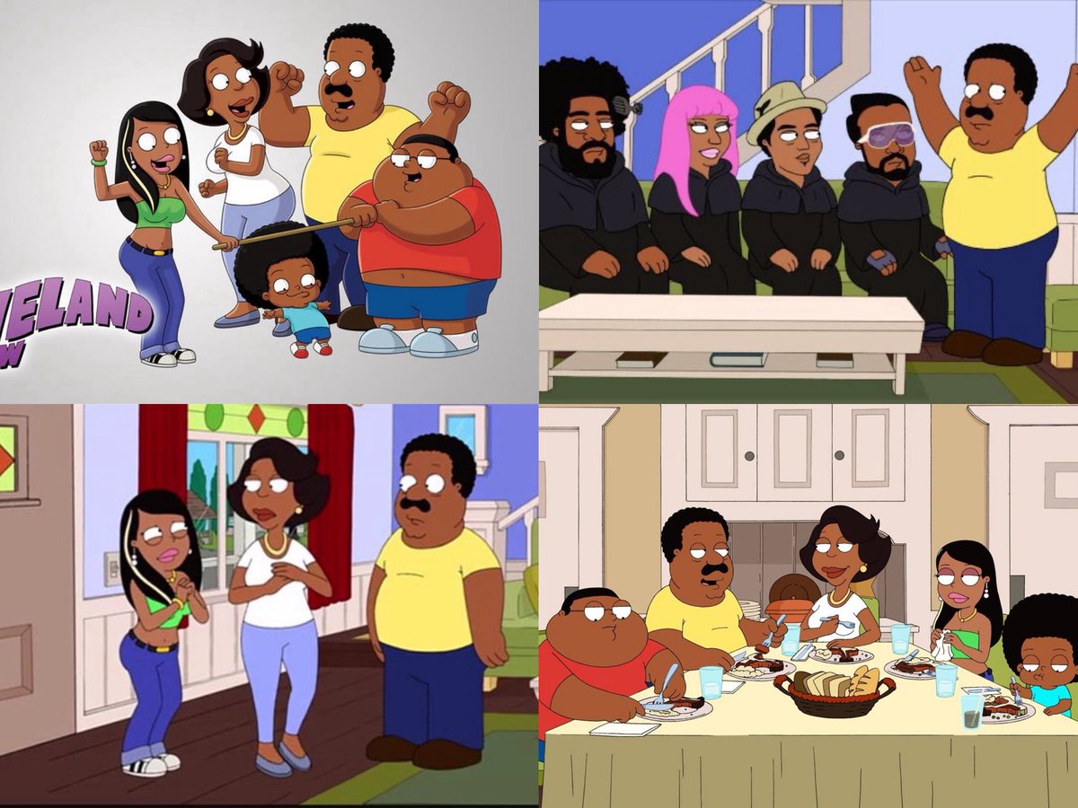 ToonHive's tweet photo. 17 years ago today, ‘The Cleveland Show’ premiered on FOX.

The ‘Family Guy’ spin-off debuted to over 9 million viewers and ran for four seasons and 88 episodes before ending in 2013. https://t.co/93JVd5KC2W