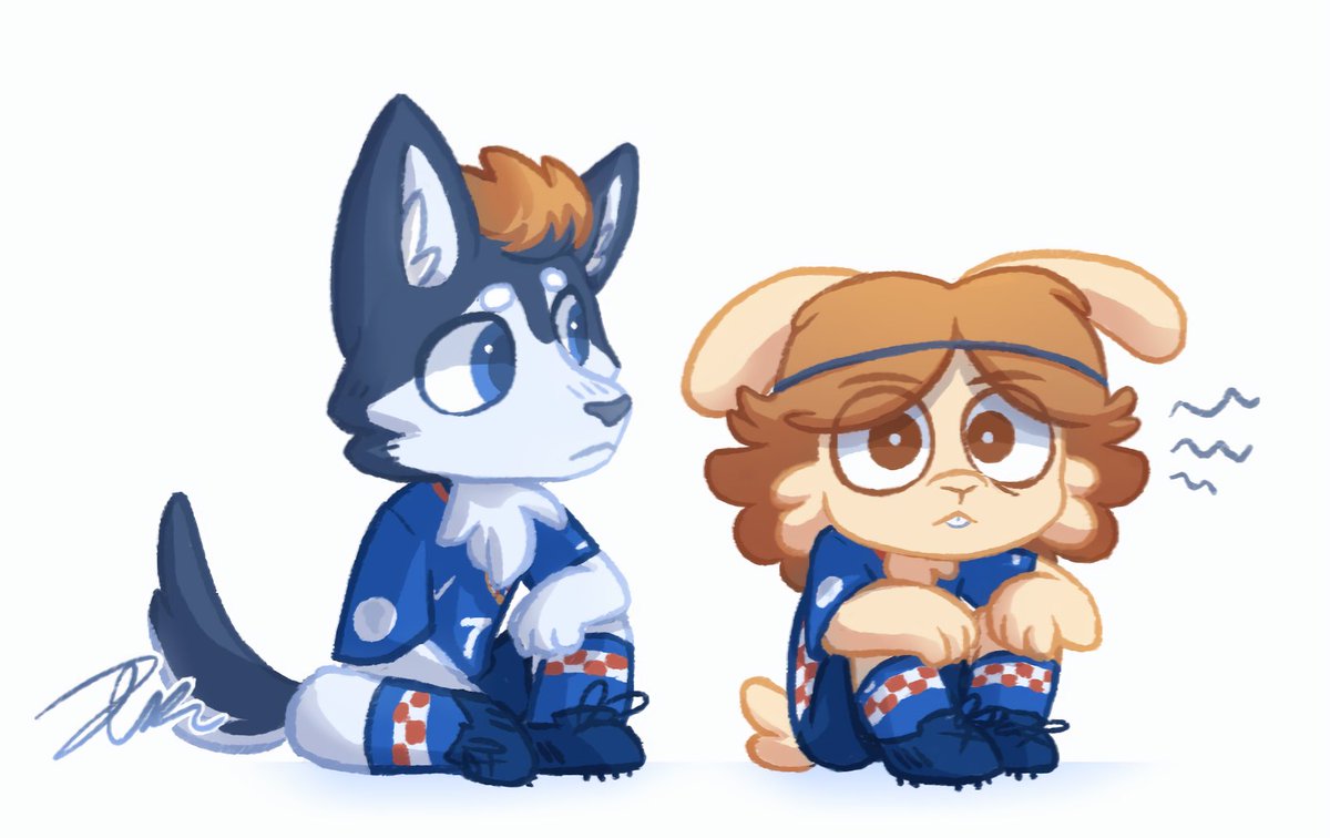TimekFromAo3's tweet photo. Dear #Modrictwt here are my bunny Modrić offerings, alongside ram Cristiano and husky Rakitić. https://t.co/BVF40LZaib