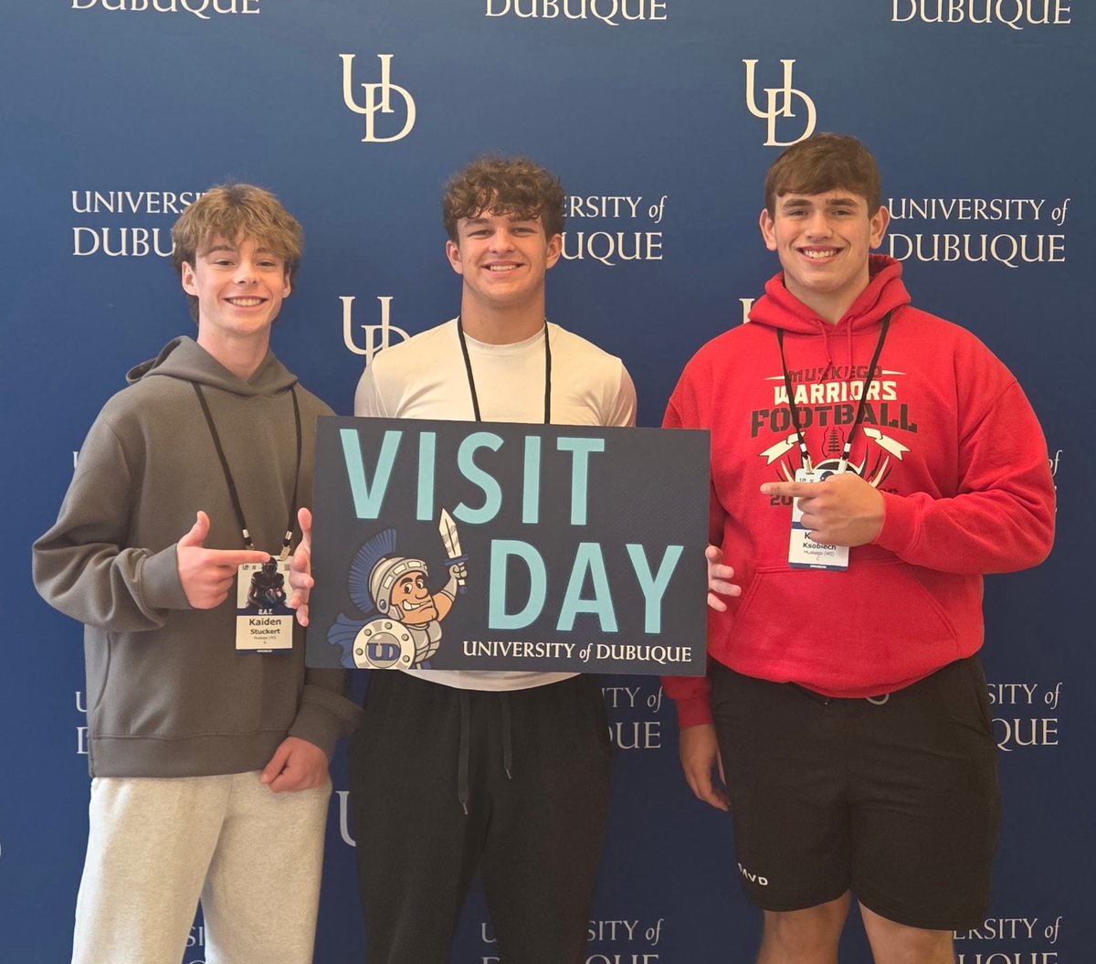 Ryanhorbinski's tweet photo. Very blessed to have gone to visit the University of Dubuque! More to come,Adversity=Opportunity. https://t.co/65UB4oMOij