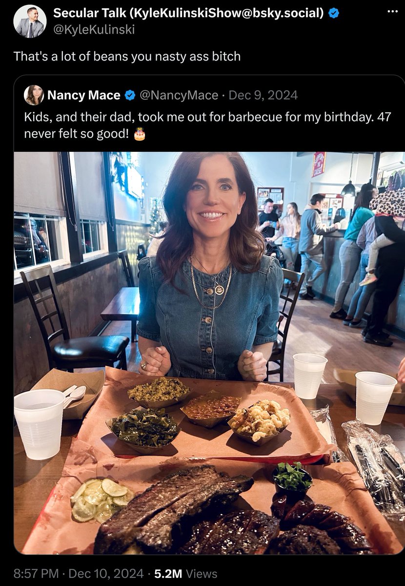 Lokenall's tweet photo. @NancyMace Never forget. Also, just come out of the cloaet. It's fine. No one cares. https://t.co/fsie2ibPQN