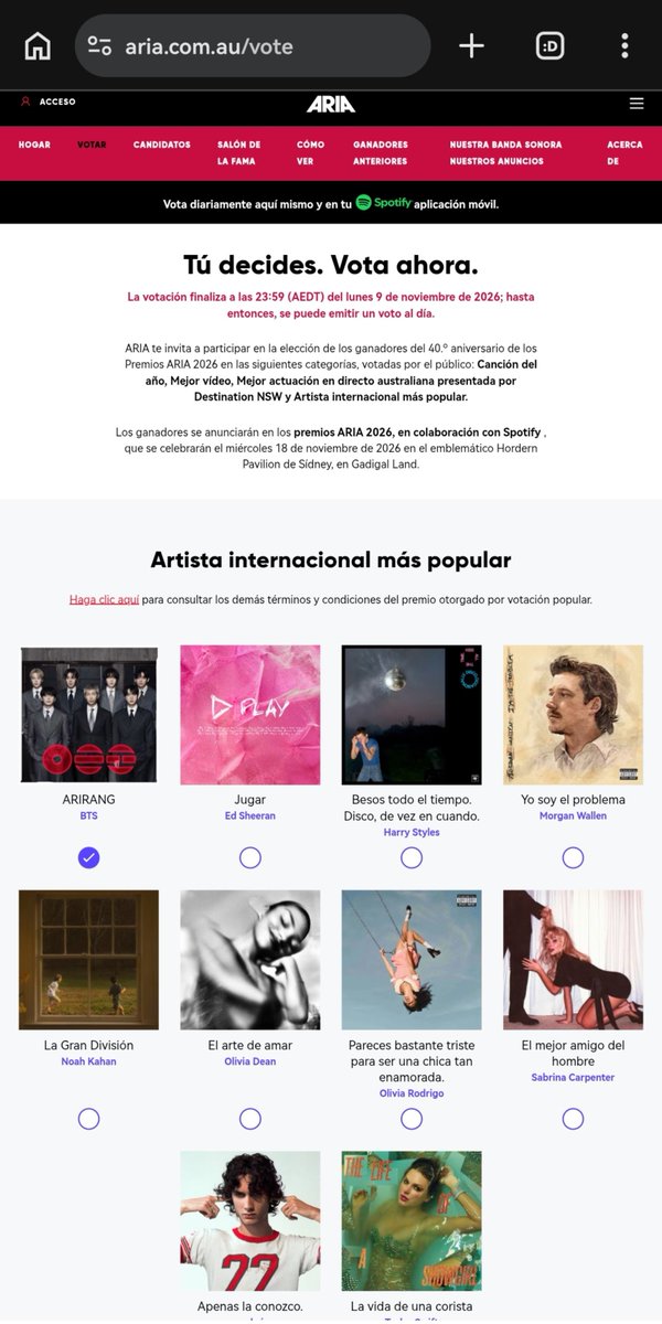 Leoncitadefuego's tweet photo. Estoy participando en la dinámica de #ARIASBTS

En agradecimiento al apoyo que nos brindaron

En las votaciones el Fandom Oficial de Army Internacional;

— Soy del Fandom de #MasadAltamimi https://t.co/4jMw4mqawC