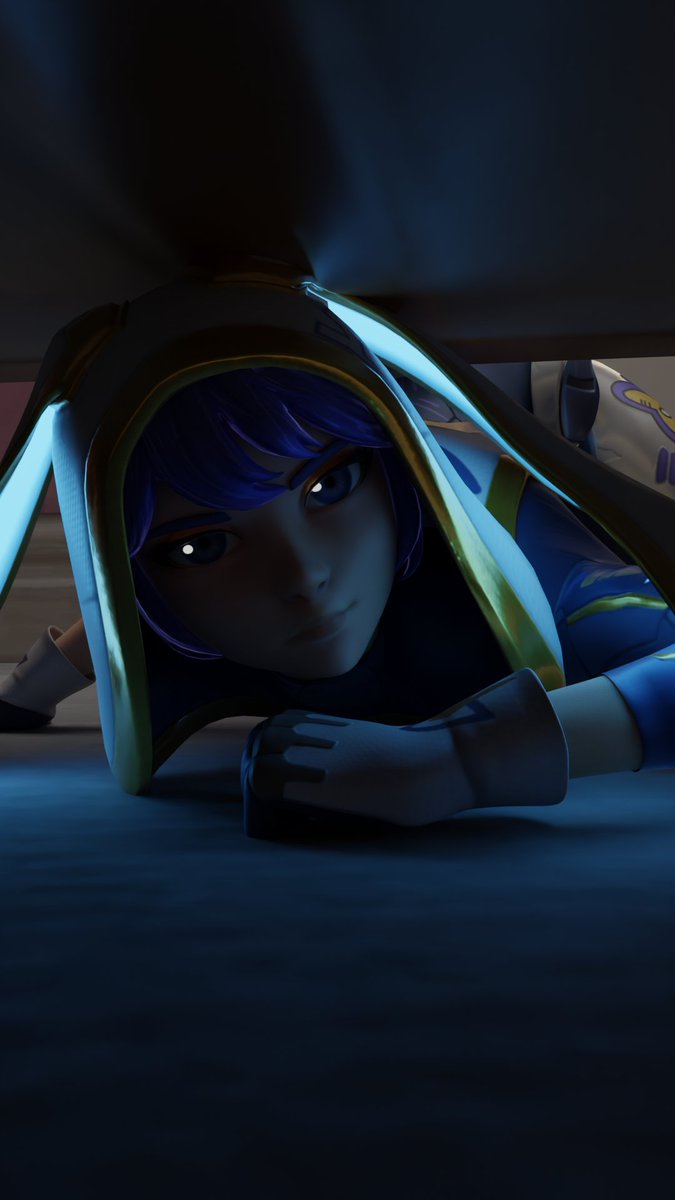 YK3D45's tweet photo. Bunnii O'Hare Under the Bed💛💙
Why tf are you looking at me like that? https://t.co/ozJe341ZxA