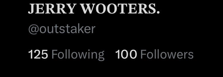 outstaker's tweet photo. | already at 100 is crazy https://t.co/9DzGfEWpTE