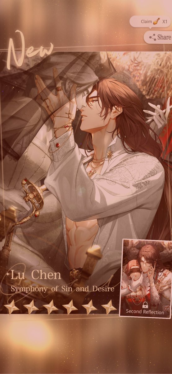 perperuna93's tweet photo. I did one 10 pulls and got Lu Chen as the first card???? This is insane??? #lnn https://t.co/cfXJhTRzNt