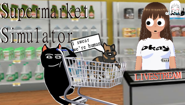 YarrielleOG's tweet photo. Can I manage my own Supermarket? You can watch at https://t.co/W8oJX7hono or https://t.co/uq7aIbndhz Thanks for your support! #YouTube #Twitch #streaming #livestream #1sttimeplaythrough #tiktok #vtuber #supermarketsimulator https://t.co/ka8VjaukSz