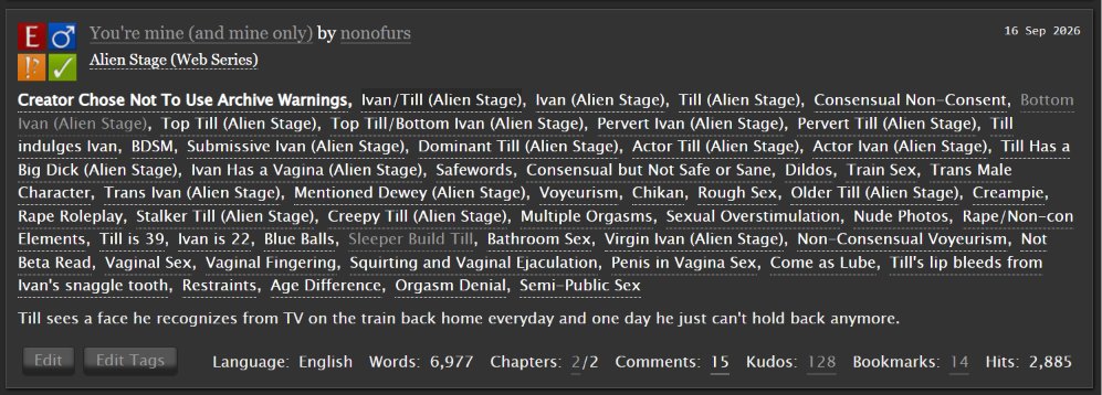 Nonofurstiiv's tweet photo. TW: Dead Dove 
Guys, omg my first hit tweet! I love you guys so much. I love writing a bunch and have written a few Tillivan fics. If you enjoy my threadfics, please read. I plan to write a bunch more tiiv for kinktober, and updates are coming soon ❤️🥲 #tillivan #tiiv #kinktober https://t.co/fxGmffJs9O