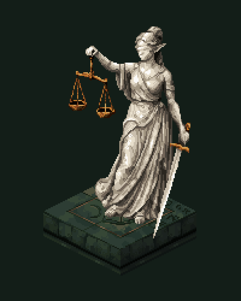 pixelaccountant's tweet photo. Lady Justice

#pixelartㅤ https://t.co/Ff6lYDoDqN