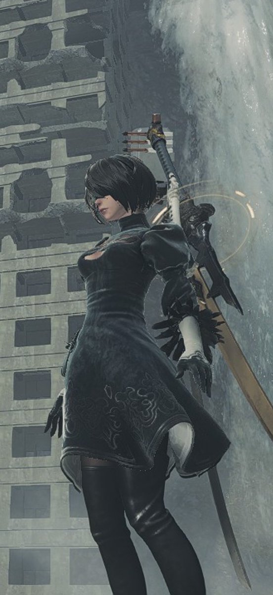 juddersome's tweet photo. Hello im obsessed with black haired 2B

#Nier #2B https://t.co/TPRv5F5CjQ