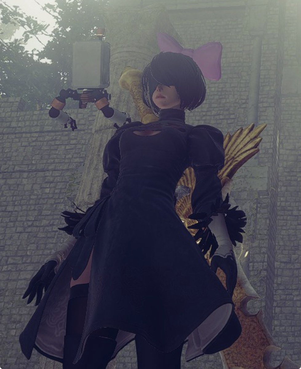 juddersome's tweet photo. Hello im obsessed with black haired 2B

#Nier #2B https://t.co/TPRv5F5CjQ