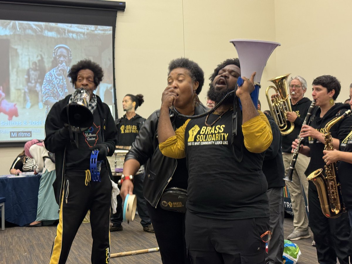 JamesBerreth's tweet photo. @MSUbringyounews was joined by other student groups and Brass Solidarity at this years @MetroStateU's FallFest!!! We had a lot of fun!!! https://t.co/8jl1lBYz6R