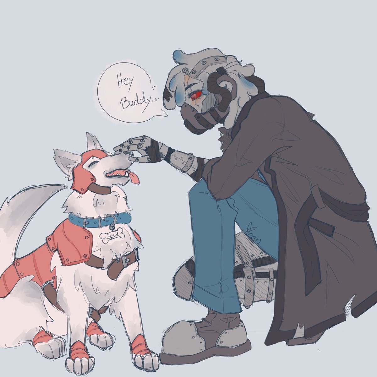 r3stmu3ll's tweet photo. I love Spud…

((Idk how to draw dogs HAHAHA))

#4cvitfanart #nqh #notquitehuman https://t.co/MFkItJEaQt