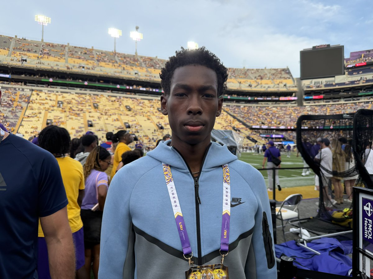 znagy20's tweet photo. The No. 4 rated quarterback in America has touched down in Baton Rouge: Anthony Turner.

The 6’5, 190-pounder out of Virginia is in on an unofficial visit with Lane Kiffin and the #LSU staff looking to make a move.

“We’re really enjoying ourselves out here so far.” https://t.co/rK7lq36Otb