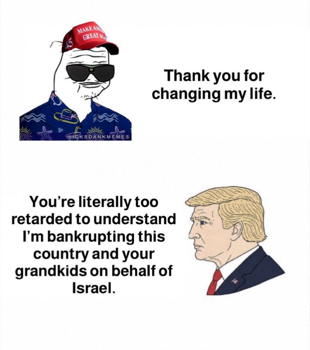 Nima262267's tweet photo. @MichaelSavaged The typical American… bunch of vaccinated and indoctrinated low IQ NPC’s with a memory span of a goldfish and will fall for anything. https://t.co/ksFjq6BgOS