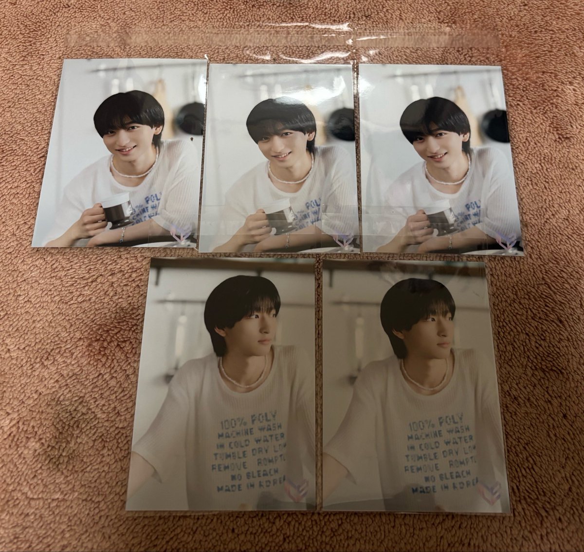 _trhkchu_'s tweet photo. @suzumusitarou28 はじめまして。ICEx Fourth Concert Tour 2026 FRESHest！！オフィシャルグッズ筒井前髪有トレカ所持しております。郵送または関西圏での手渡しのみとなりますが一度ご検討ください。 https://t.co/oBkYzwxn5C