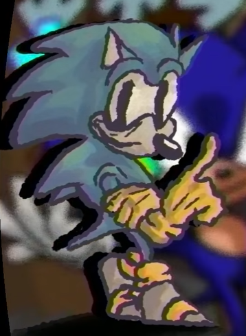 _DS1102's tweet photo. I really like Just another Faker from @WontonTavious 
So I decided to draw EXE with the same pose of the art

#theycalledmesonic #sonicexe #execommunity https://t.co/EG4gRv6mD3