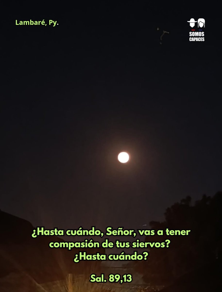 rorofsa10's tweet photo. *OREMOS ANTES DE DORMIR*

🛐

Salmo 89

R. Tú eres, Señor, nuestro refugio.

Enséñanos a ver lo que es la vida y seremos sensatos. ¿Hasta cuándo, Señor, vas a tener compasión de tus siervos? ¿Hasta cuándo?

R. Tú eres, Señor, nuestro refugio.

*Somoscapaces, Py* https://t.co/CiDhkNiWA1