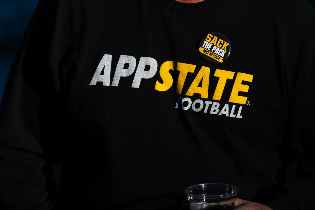 appstate's tweet photo. Coming to you live from Carter-Finley Stadium. 
It’s almost game time, #AppNation! 
Where to Watch 📺: ESPNU See less https://t.co/4RKsnrEr1M