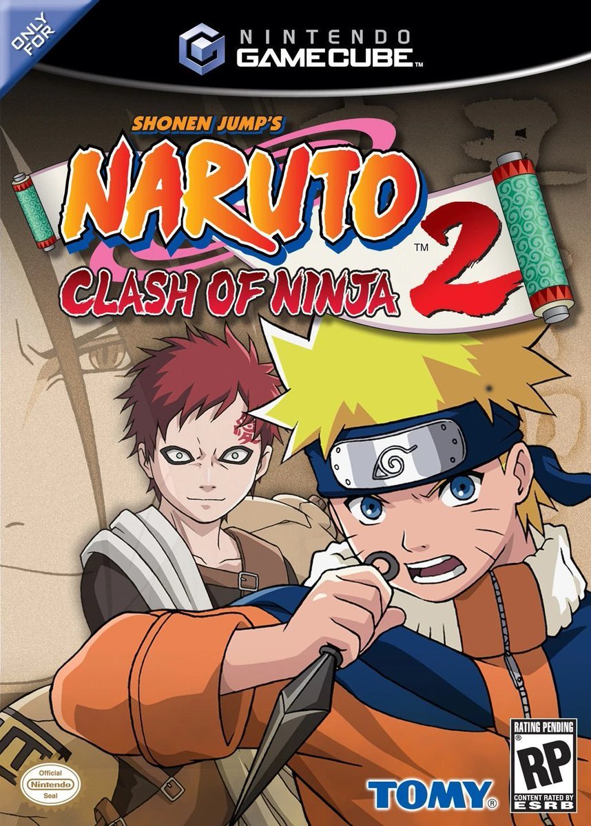 FGAnniversaries's tweet photo. 20 years ago today, Naruto: Clash of Ninja 2 was released on Nintendo GameCube in NA. It was developed by Eighting and published by Tony. https://t.co/YJwx0ZSyjh