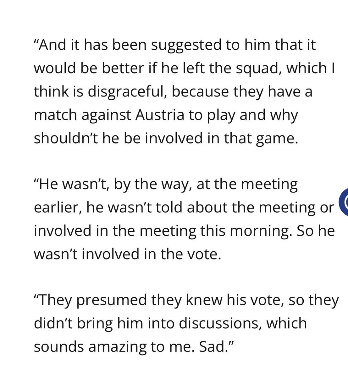 dlLambo's tweet photo. This is sickening behaviour from the FAI. 

Utterly reprehensible and shameful. https://t.co/kffpDb5NTK