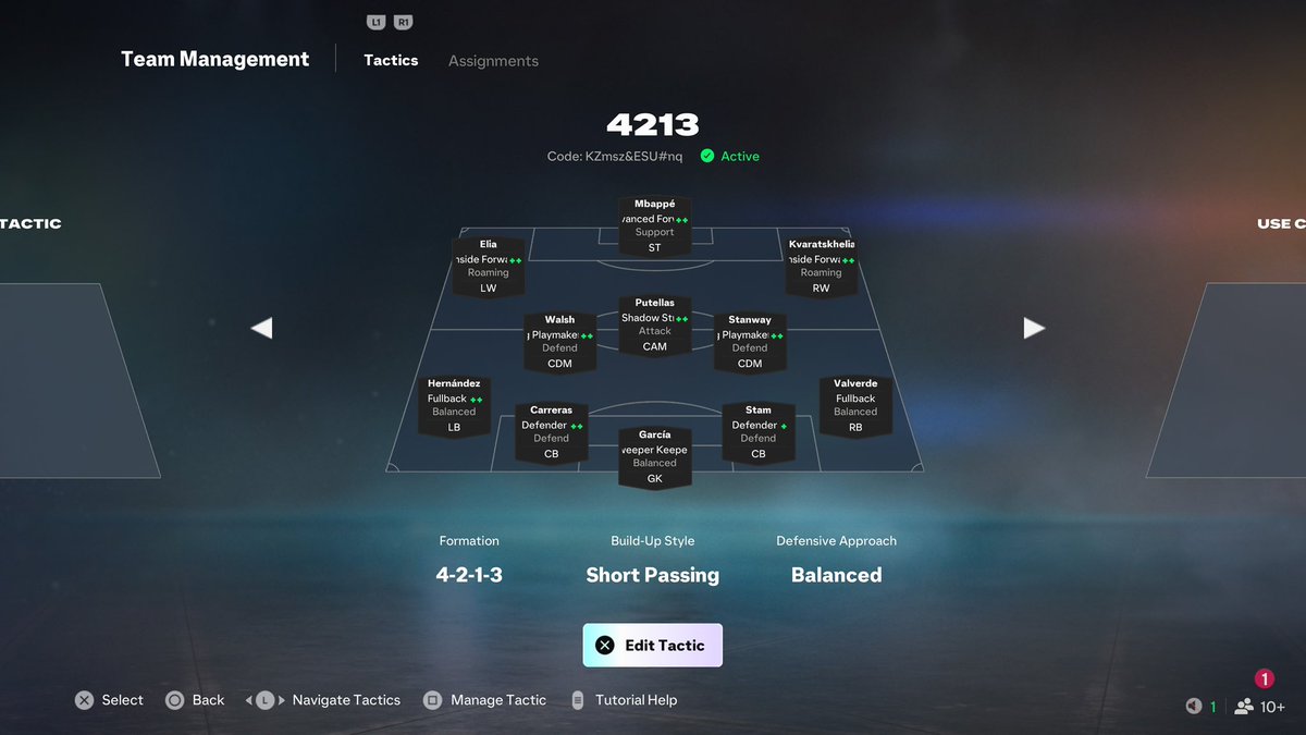 RRwai7i's tweet photo. اول عربي يوصل دفجن اليت؟ 🤔 🔥

التكتيييك الي وصلني دفجن الاليت 🎮
- خطة 4213 اشوفها افضل خطة حاليا في FC 27 ⭐️
- بلاي ستايل البنقد باس الذهبي بالنسبة لي اقوى بلاي ستايل للمحاور وهذا سبب استخدامي ل Stanway + Walsh ⭐️

البثوث 🎥👇🏻
https://t.co/yc7OuzZLL4
#فيفا https://t.co/q0VUr3qprS