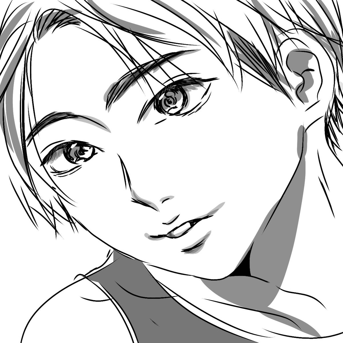 pas_ta_Orange's tweet photo. スマホ👆️rkgk #イラスト https://t.co/0TOb0utJTO