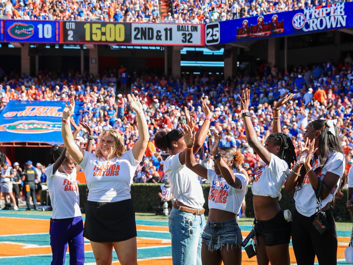 GatorsTF's tweet photo. Triple Crown 🤝  The Swamp https://t.co/WzaxmlAHUA