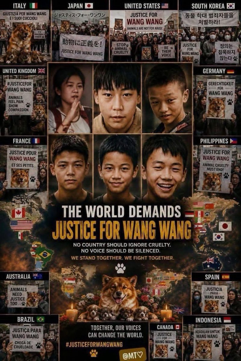 PhaedraXTeddy's tweet photo. It was premeditated and done in secluded spot, proving they knew what they were doing was wrong.
PupMom and her pups deserve #JusticeForWangwangAndHerPuppies including a law against animal cruelty in #China🇨🇳. China doesn't even have that! https://t.co/50APVK8z8Y
