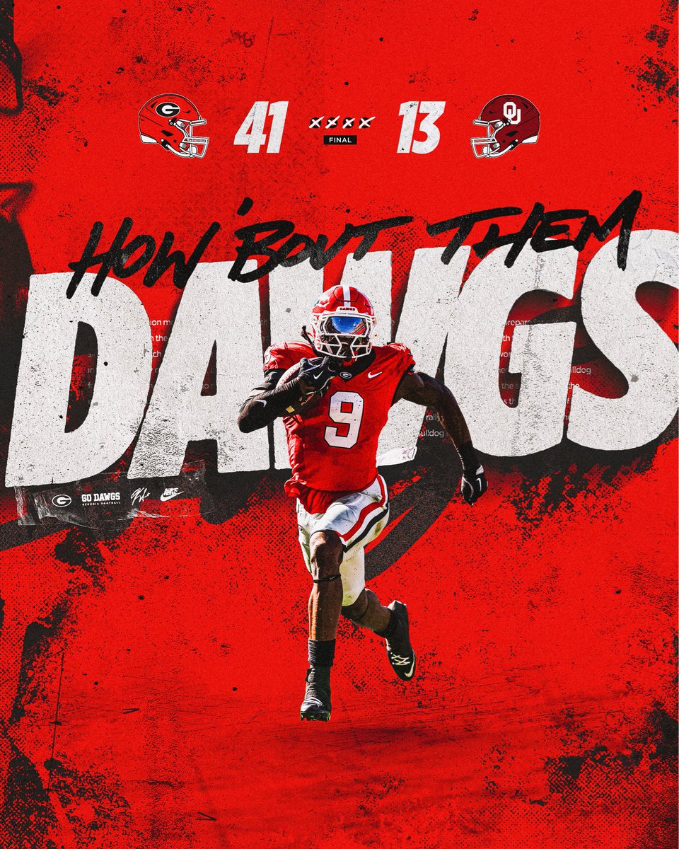 GeorgiaFootball's tweet photo. BOOM 💥 https://t.co/6uxjM7w4bS