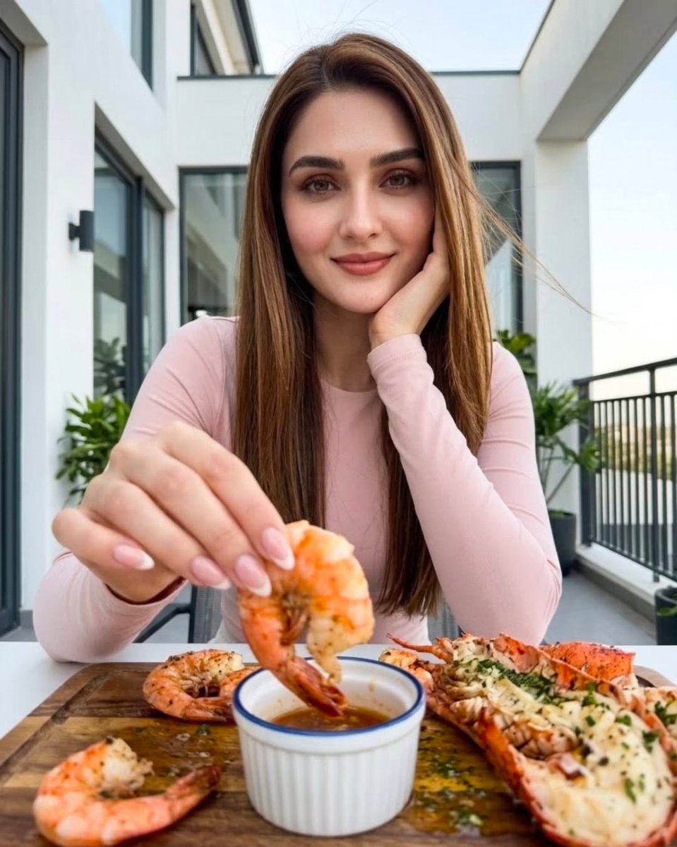 LaneOssowzu's tweet photo. The seafood is so good, it has me feeling a certain way. https://t.co/ZvrGfhD053