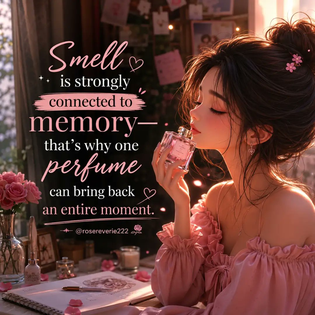 roberto2336's tweet photo. A scent can take you somewhere time forgot. Have you ever smelled a perfume and instantly remembered someone? https://t.co/AKR19XrNCH
