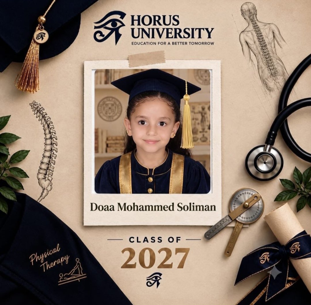 Doaasol19's tweet photo. Mini me as a senior🥹🎓❤️ https://t.co/4O4eXkAKTT