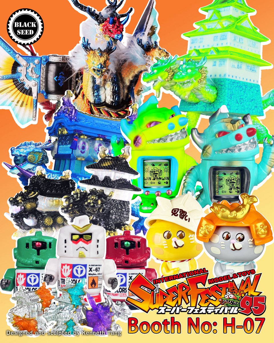 toysrevil's tweet photo. @blackseedtoys @ #SuperFestival 95 (27/6/2026) via H07!
#blackseedtoys
#SF95
#SuFes
#スーフェス
#superfestival95
#superfest
#toynews
#toysblog
#toysrevil https://t.co/S5aAnYMXal