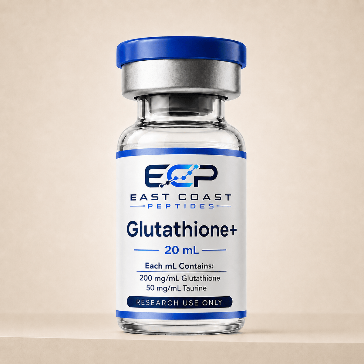 ECPeptides's tweet photo. Specs first: Glutathione+ is a 20ml vial; each ml contains 200mg/ml Glutathione and 50mg/ml Taurine. $50.00. Lot-specific testing documentation available.

For research use only. Not for human or animal use.
https://t.co/tpe99aydns https://t.co/c8PDswzoht