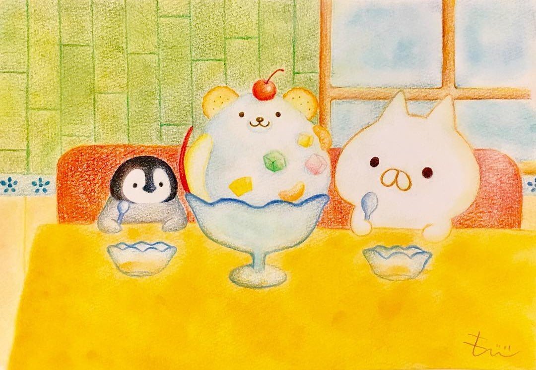 mpenguin10's tweet photo. しろくまはんぶんこだっぺ🐱🐧

#ねこぺん日和 https://t.co/0eBDXInSOM