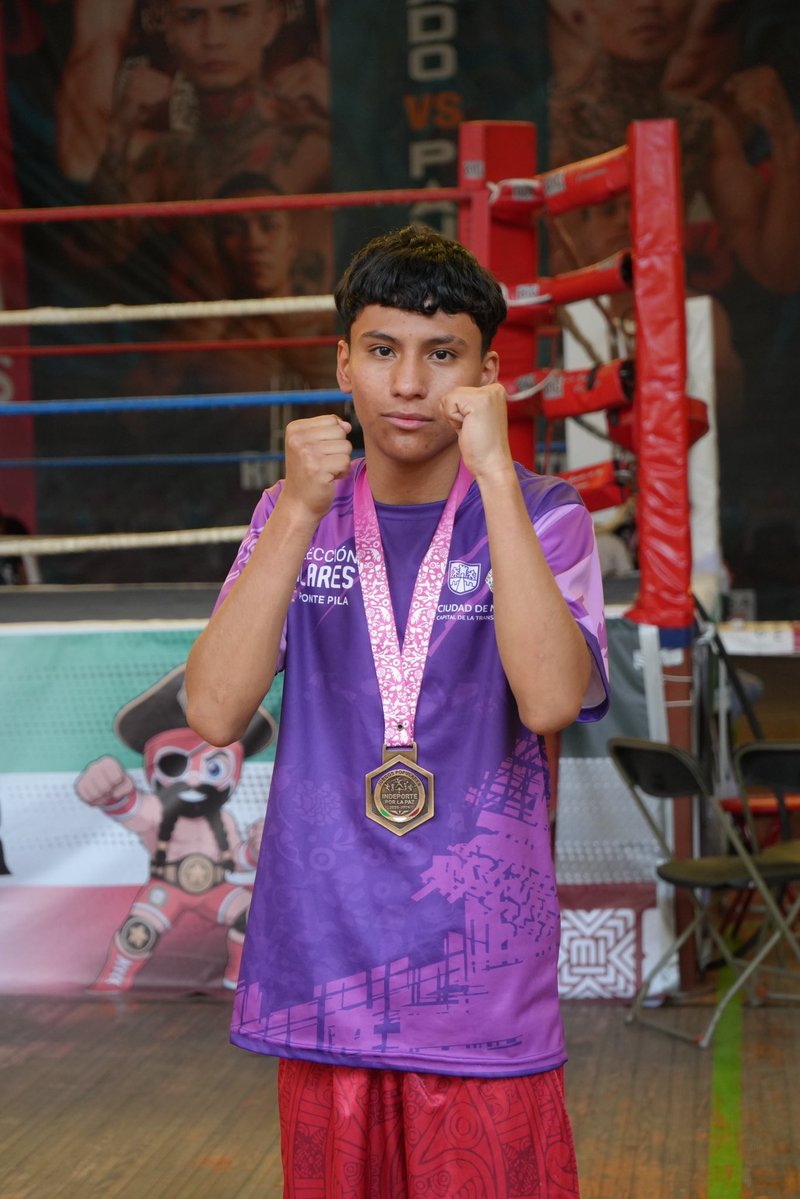 AmeyalliSchz's tweet photo. Orgullo de la Selección PILARES.

Nuestro representante de boxeo, Abraham Guadarrama Rangel, consiguió la victoria en la Etapa Estatal de los Juegos Nacionales Populares y aseguró su lugar en la Etapa Nacional, donde representará a la Ciudad de México. https://t.co/SM3j1ZU8XF