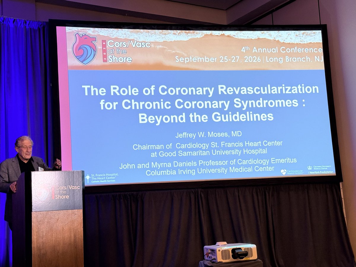 Pooh_Velagapudi's tweet photo. Rain dint bog us down from an amazing @CorsVascAtShore meeting- indoors and learning that started with a very nice key note by @JWMoses on recalculation in chronic coronary syndrome!! And more slides from other faculty talks!! @rzakir12 #ACCEarlyCareer #ACCFIT @SCAI #ACCIC https://t.co/6fi3GA4f6c