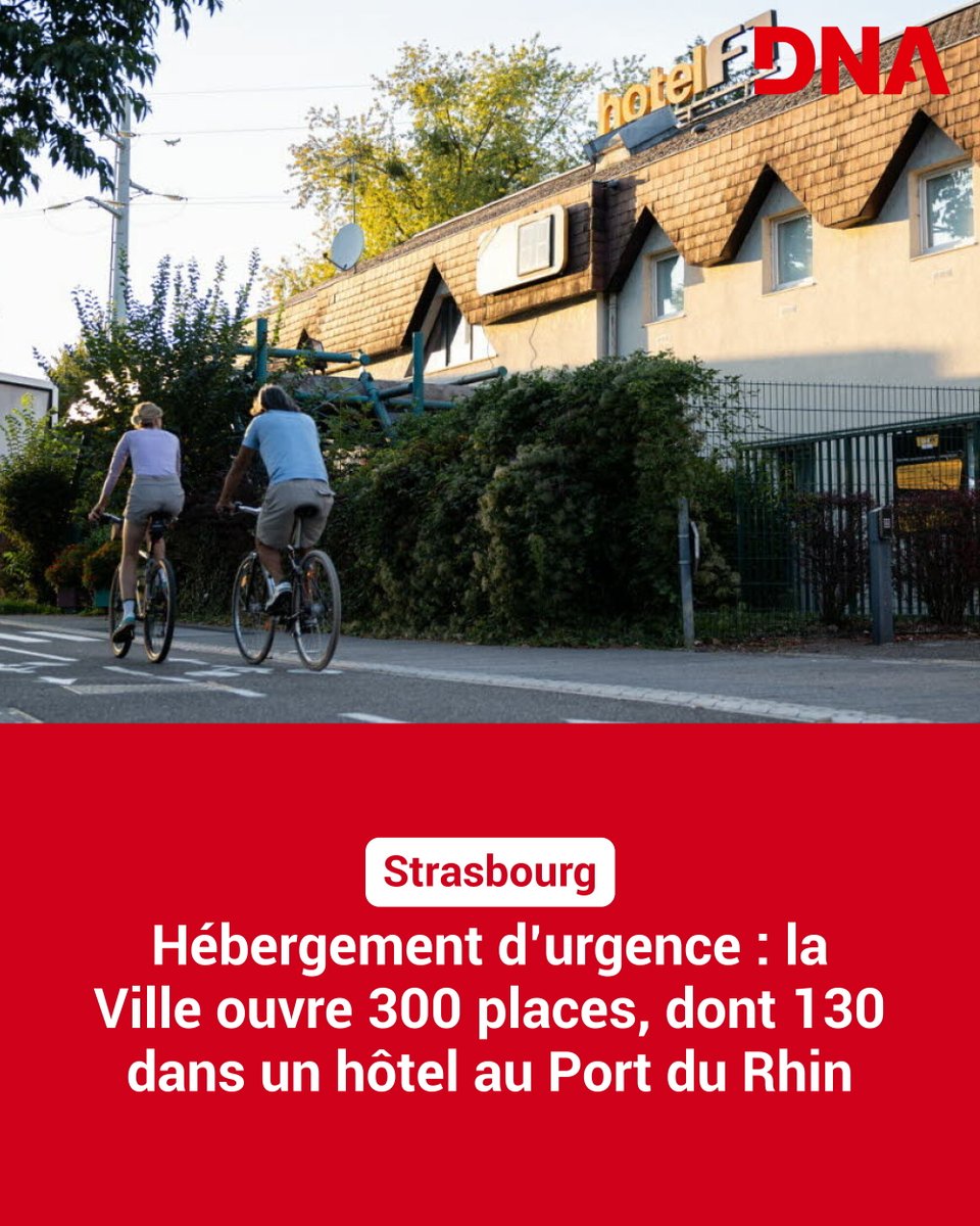 dnatweets's tweet photo. Strasbourg. Hébergement d’urgence : la Ville ouvre 300 places, dont 130 dans un hôtel au Port du Rhin
➡️ https://t.co/P3xkTRwlIu https://t.co/9C6YBsDuQx