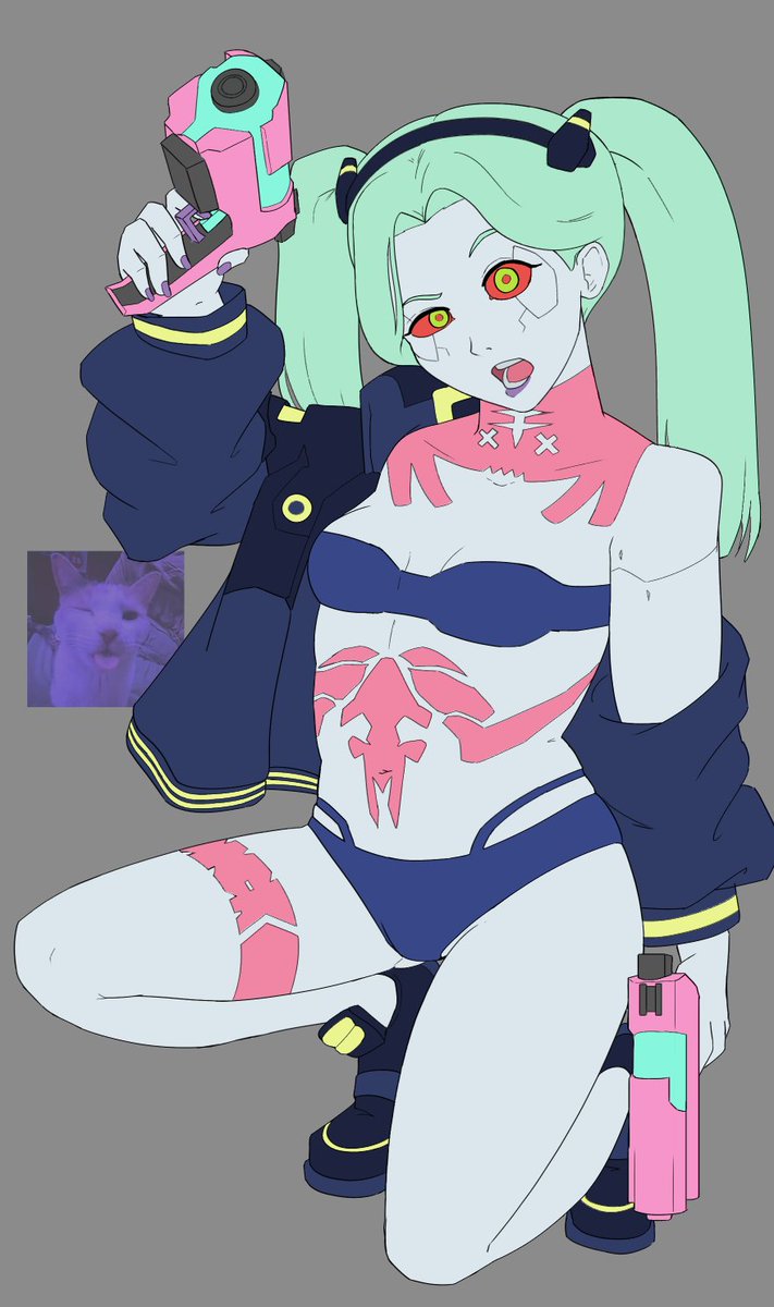 CorbinTieken's tweet photo. Rebecca sketch part 2
#cyberpunkedgrunners https://t.co/0hp4VXGzu4