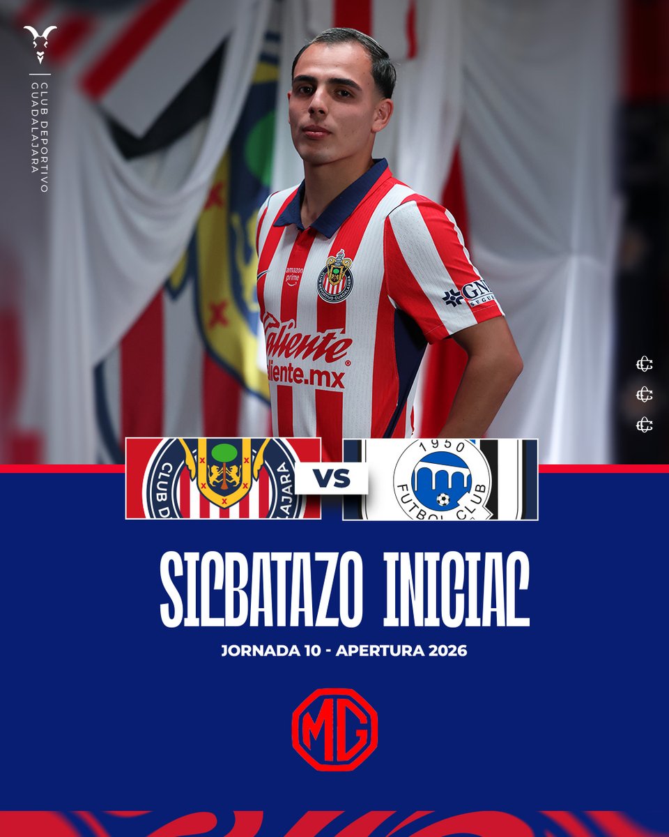 Chivas's tweet photo. 🇲🇨 ¡ARRANCAAAA EL PARTIDO EN LA CASA DE LOS MEXICANOS! 🇲🇨 

¡VAMOOOS, ROJIBLANCOOOOOOS! 🐐

📺 Sigue el partido EN VIVO por la señal de @PrimeVideoMX 👉 https://t.co/eRCDYFDcCQ
🇺🇸 @TelemundoSports y Peacock https://t.co/tj3r9DFlVM
