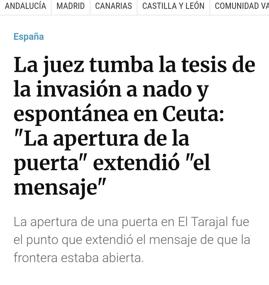 cgomnog's tweet photo. @davidsantosvlog Pero distraen de la INVASION de Ceuta, que por lo que se ve, podrían haberlos devuelto en caliente y la corrupción del gobierno https://t.co/SVUY3VbxmF